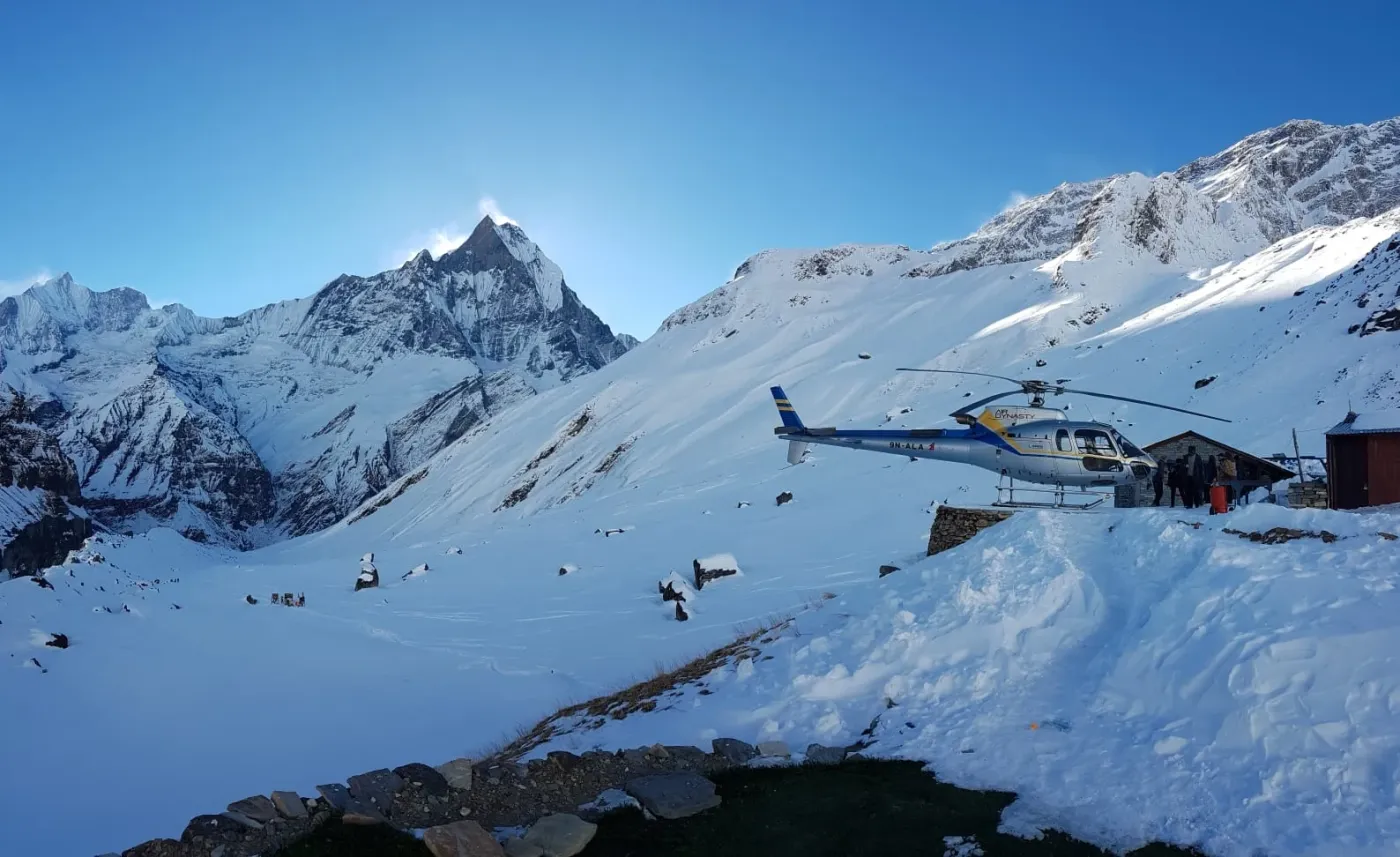Annapurna Helicopter Trip: 6 Days Luxury Helicopter Flight & Lakeside Stay — photo 3