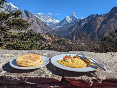 Breakfast at Hotel Everest View